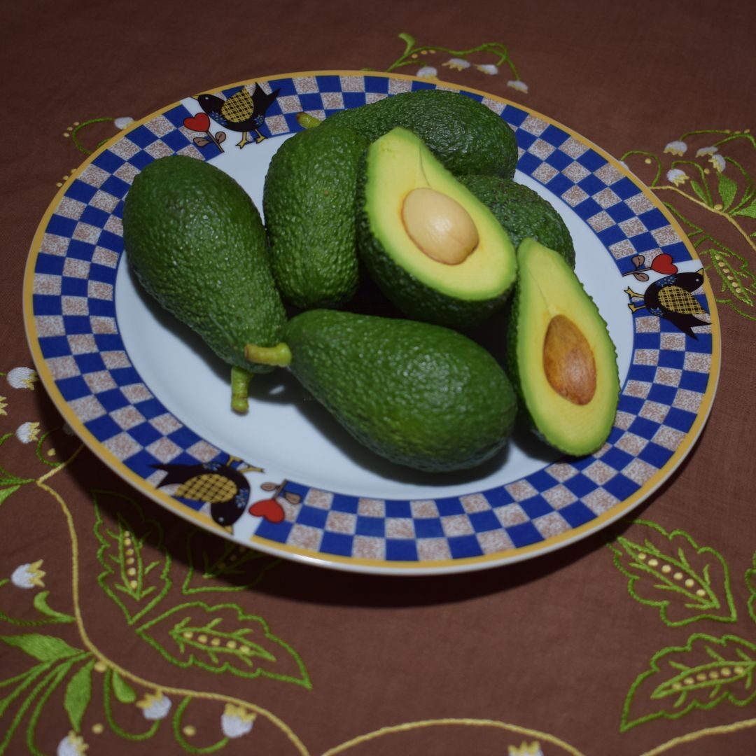 Piatto di avocadi siciliani di Francofonte