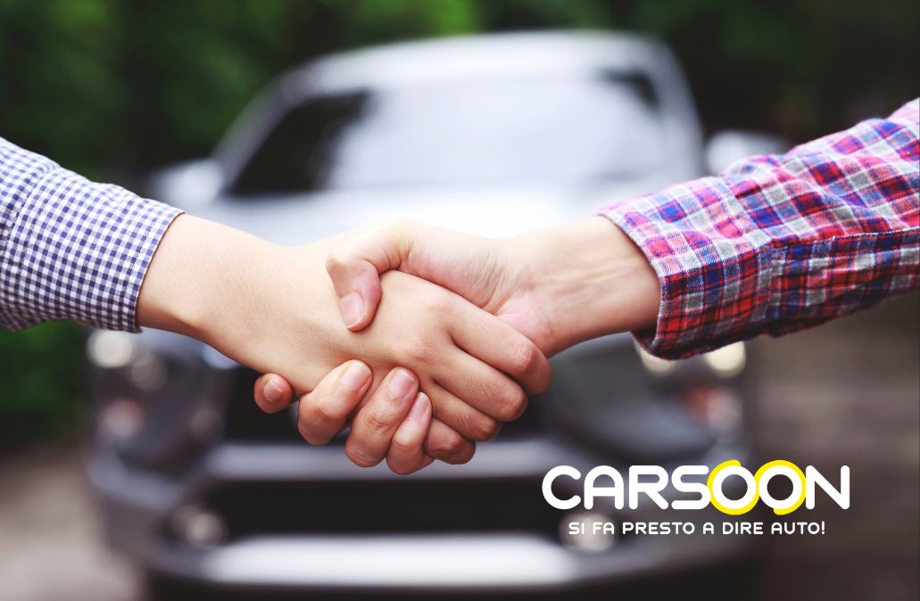 Vendita di auto usata semplice come una stretta di mano